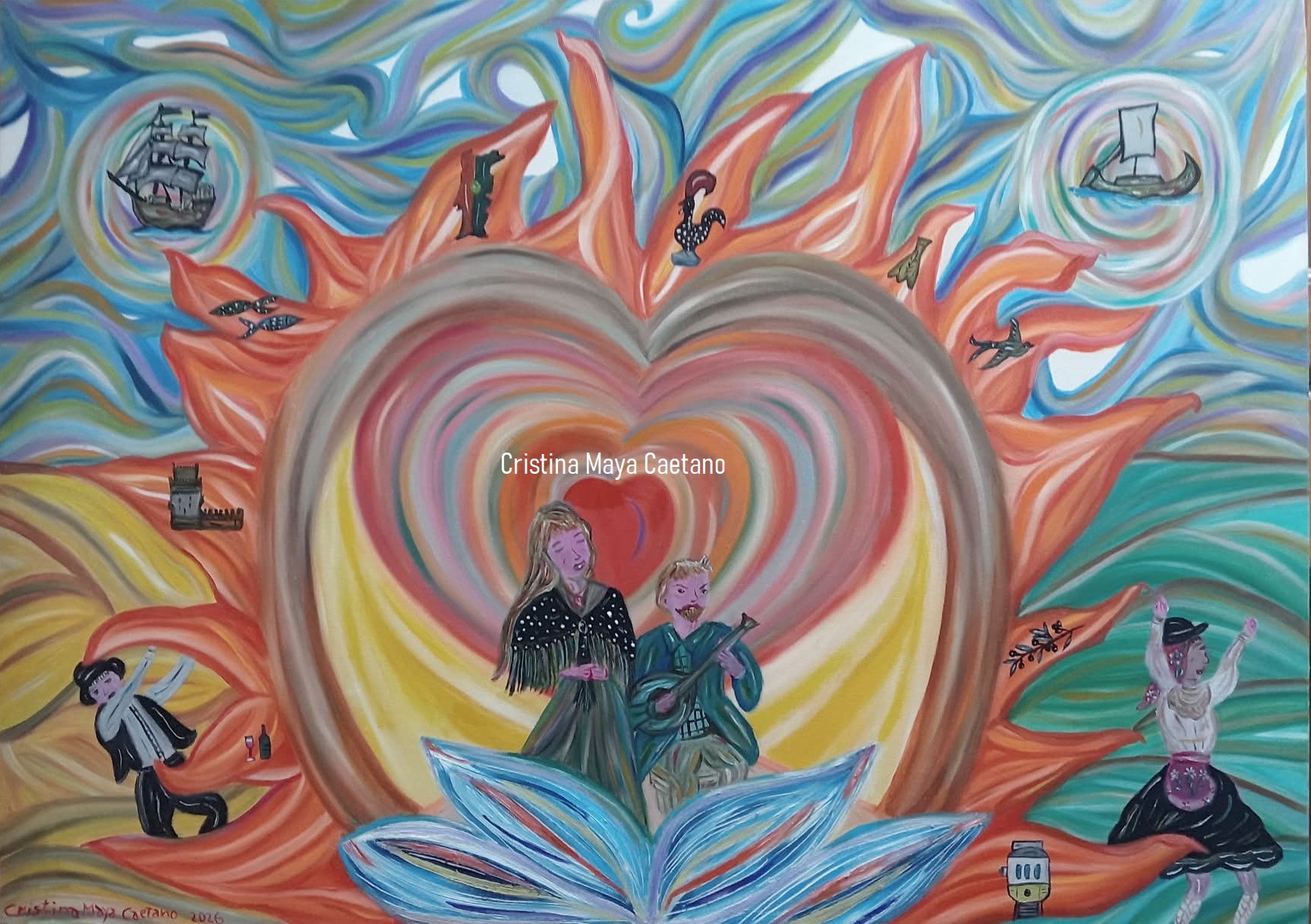 SIimbologia Cultural portuguesa- 50X70 cm. 2026