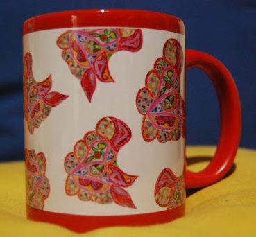 Rose mug 