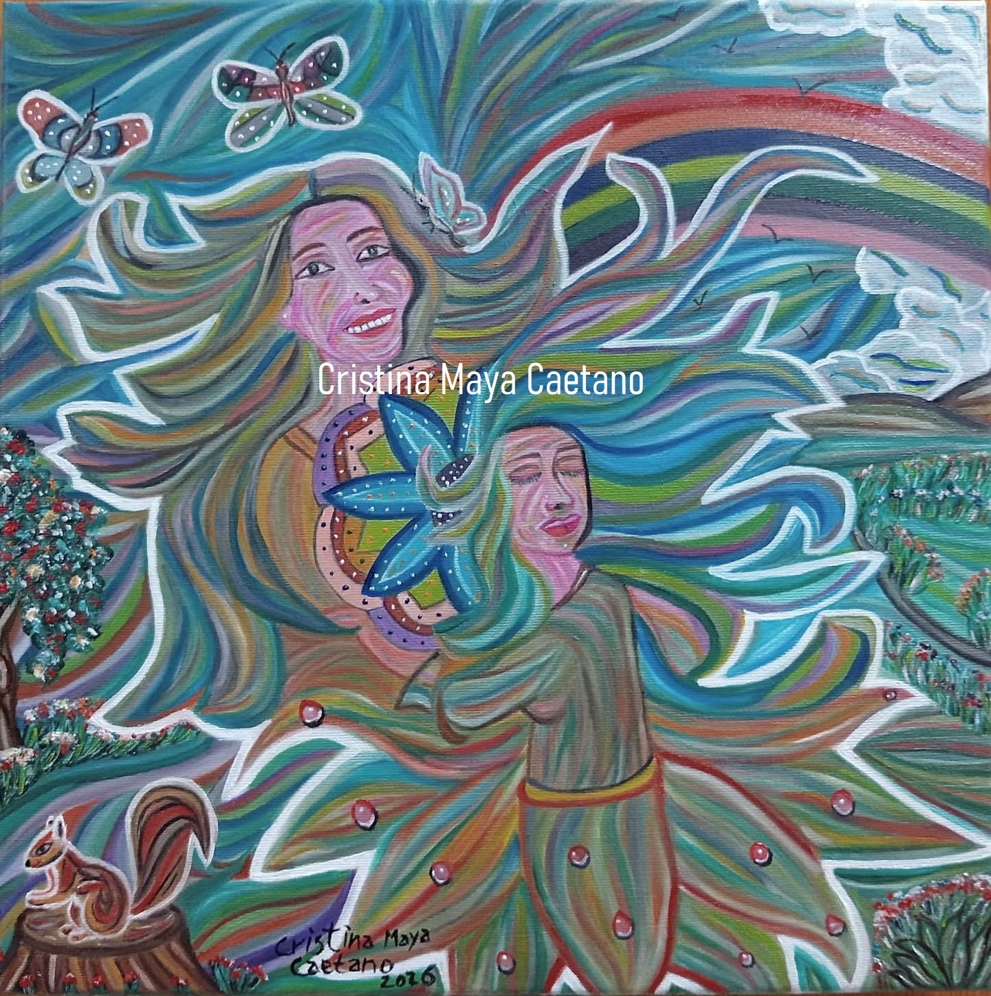 Portais Sagrados – 40X40 cm 2026