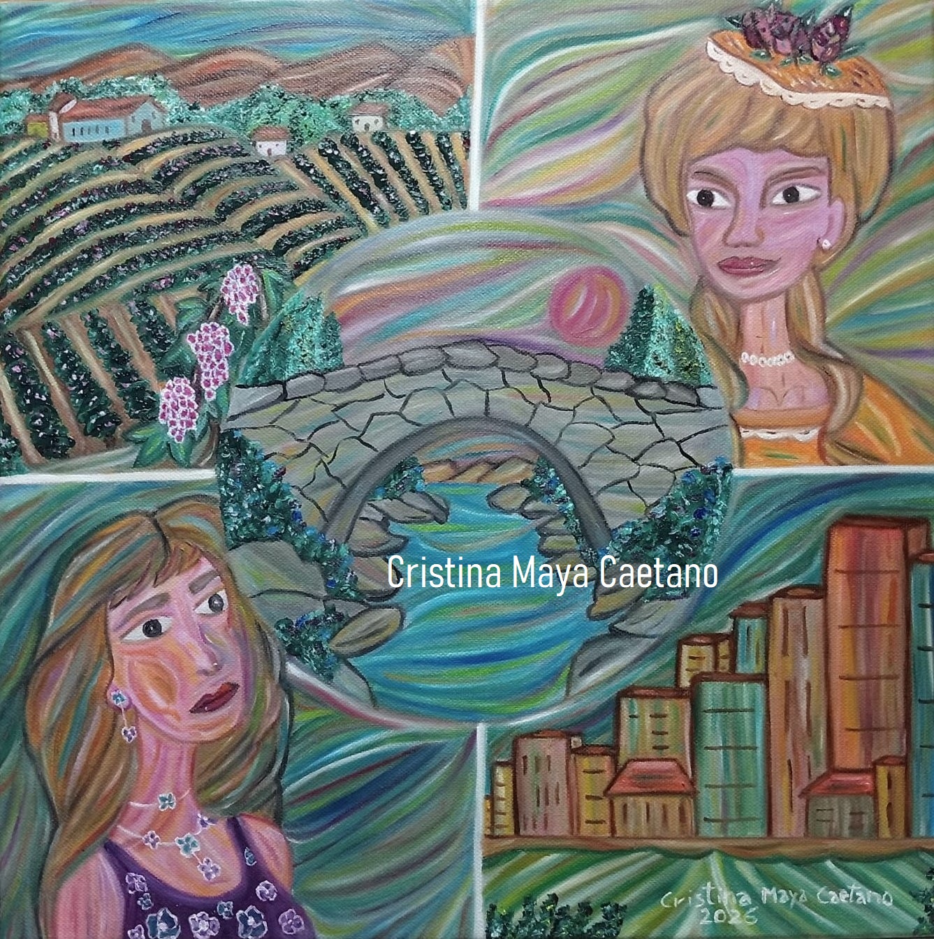 Temporalidade – 40×40 cm – 2026